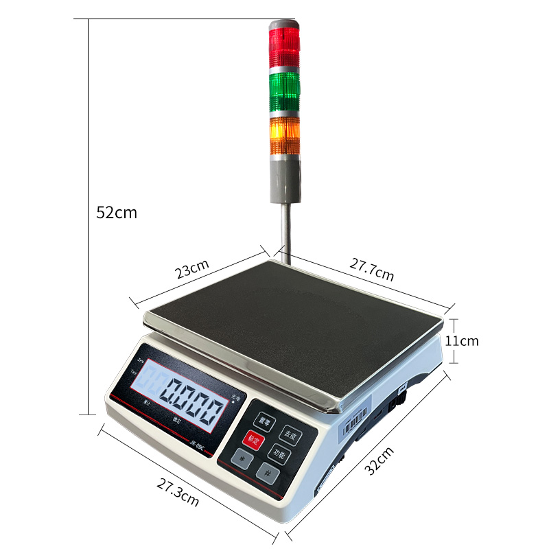 JK-09C报警灯桌秤
