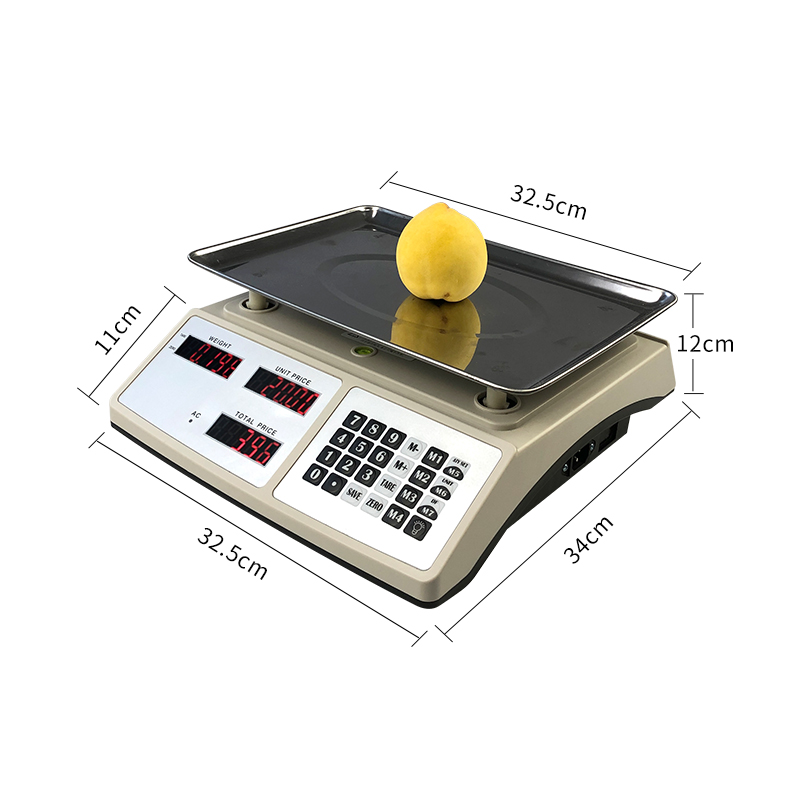 HM-11 Pricing table scale