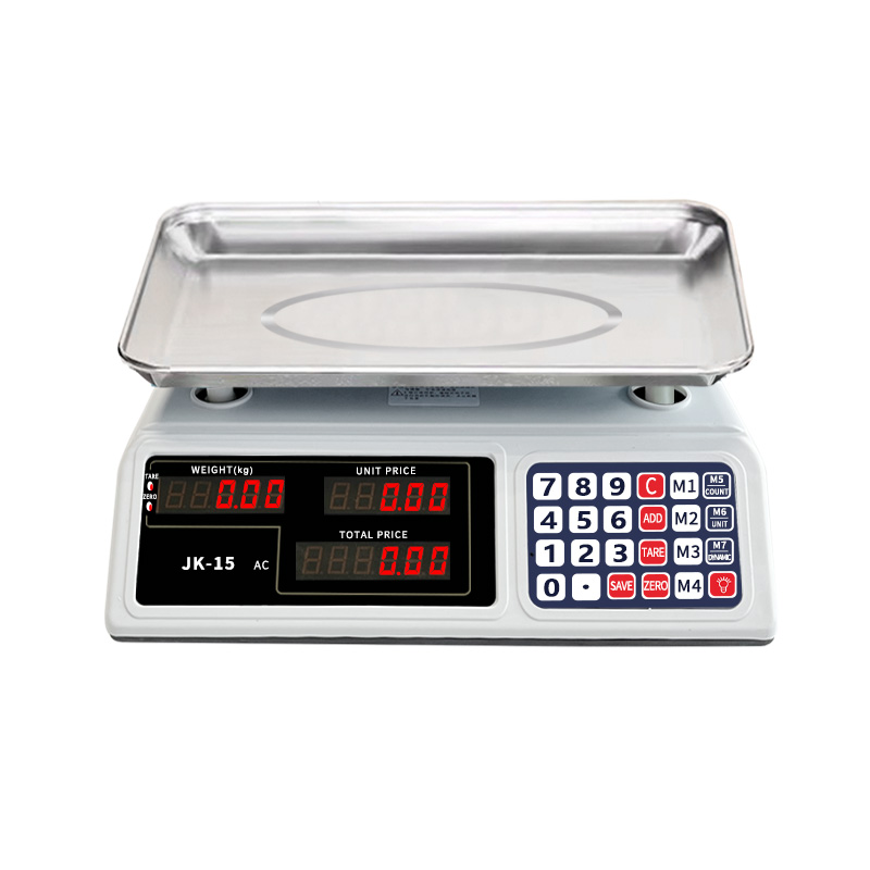 JK-15 Pricing table scale
