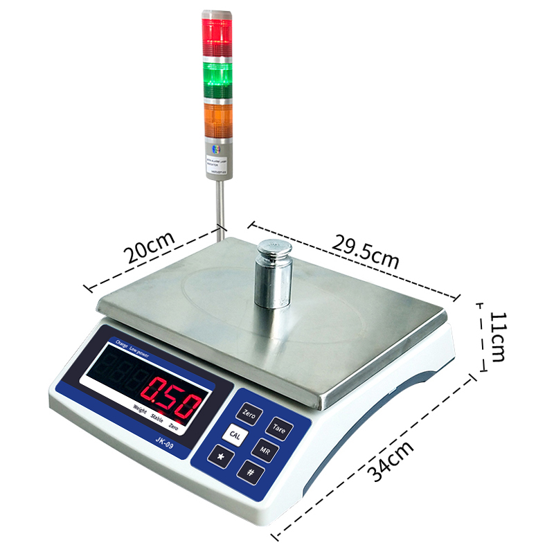 JK-09 three-color alarm lamp scale