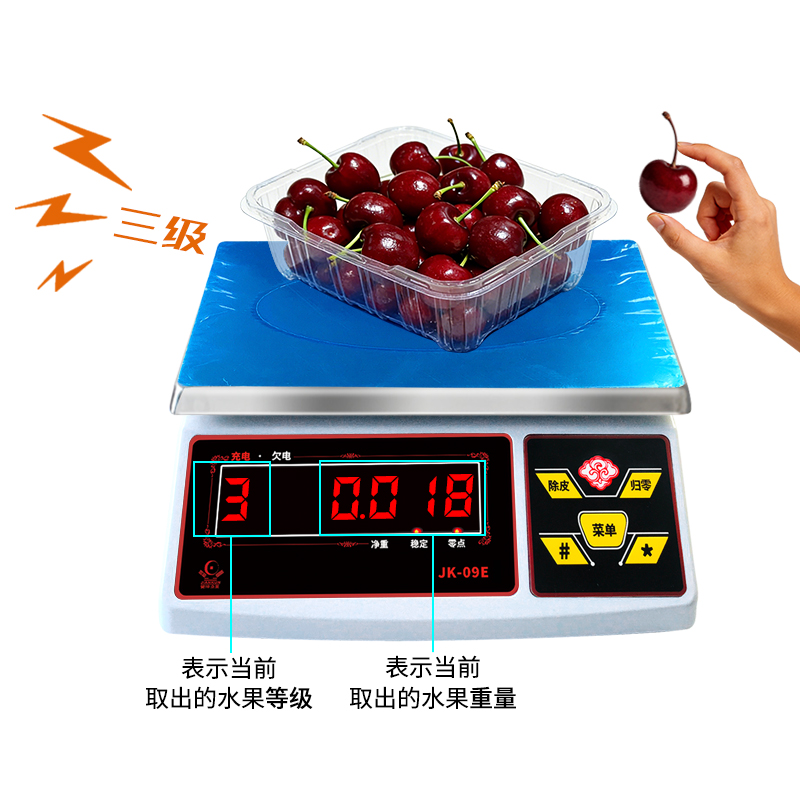 智能语音分级桌秤